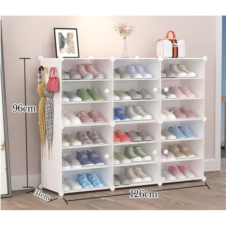 36 Pair Shoe Storage Cabinet